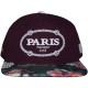 Casquette Snapback Cayler And Sons - Paris Cap - Maroon / Floral Digi Camo / White