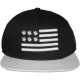 Casquette Snapback Cayler And Sons - Budz And Stripes Cap - Black / White