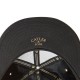 Casquette Snapback Cayler And Sons - Checkers Cap - Black Suede / Black / Gold