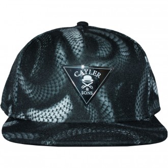 Casquette Snapback Cayler And Sons - Milano 2Tone Cap - Black / Black Snakes