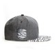 Casquette Snapback Cayler And Sons - Ziggy 2Tone Cap - Grey Flannel / Snow Tiger