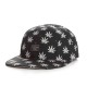 Casquette 5 Panel Cayler And Sons - Budz And Stripes Cap - Black / White