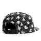 Casquette 5 Panel Cayler And Sons - Budz And Stripes Cap - Black / White