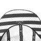 Casquette 5 Panel Cayler And Sons - Budz And Stripes Cap - Black / White