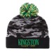 Bonnet Cayler And Sons - Kingston Pom Pom Beanie - Black Camo / Rasta