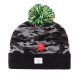 Bonnet Cayler And Sons - Kingston Pom Pom Beanie - Black Camo / Rasta