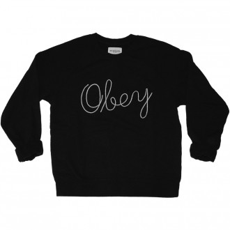 Sweat Shirt Femme Obey - Demeter Crew - Navy