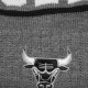 Bonnet Mitchell And Ness - NBA Pom Pom Rec Knit - Chicago Bulls - Grey