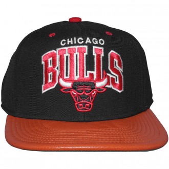 Casquette Snapback Mitchell And Ness - NBA MVP - Chicago Bulls - Black / Red