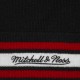 Bonnet Mitchell And Ness - NBA Stripe Knit - Chicago Bulls - Black / Red / White