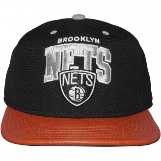 Casquette Snapback Mitchell And Ness - NBA MVP - Brooklyn Nets - Black / Grey