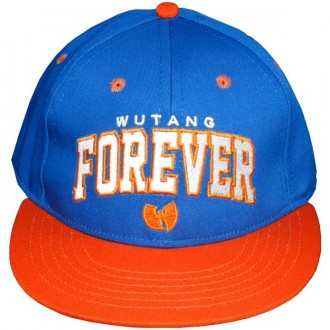 Casquette Snapback Wu-Tang Brand - Forever Snapback - Blue/Orange