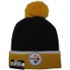 Bonnet New Era - NFL Team Cuff Bobb - Pittsburgh Steelers - Black / Yellow
