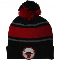 Bonnet Mitchell And Ness - NBA Speckled Cuff Knit - Chicago Bulls - Black