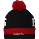 Bonnet Mitchell And Ness - NBA Yard Bobble Knit - Chicago Bulls