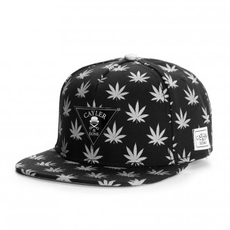 Casquette Snapback Cayler And Sons - Budz n Stripes Reflect 2-Tone Cap - Black / Reflective