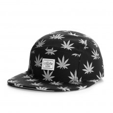 Casquette 5 Panel Cayler And Sons - Budz n Stripes Reflect 5 Panel Cap - Black / Reflective