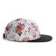 Casquette 5 Panel Cayler And Sons - Paris Throwback 5 Panel Cap - Floral Leather / Black Wool
