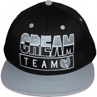 Casquette Snapback Wu-Tang Brand - Cream Team Snapback - Black