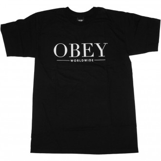 T-Shirt Obey - Bad Luck - Black