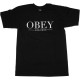 T-Shirt Obey - Bad Luck - Black