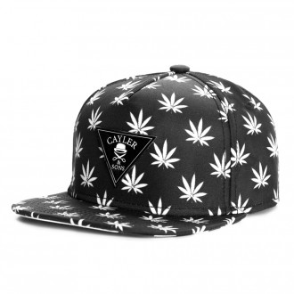 Casquette Snapback Cayler And Sons - Leafs n Stripes 2Tone Cap - Black / White