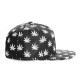 Casquette Snapback Cayler And Sons - Leafs n Stripes 2Tone Cap - Black / White