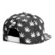 Casquette Snapback Cayler And Sons - Leafs n Stripes 2Tone Cap - Black / White