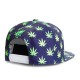 Casquette Snapback Cayler And Sons - Leafs n Stripes 2Tone Cap - Navy / Neon Green
