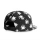 Casquette 5 Panel Cayler And Sons - Leafs n Stripes 5 Panel Cap - Black / White