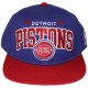Casquette Snapback Mitchell & Ness - NBA 2 Tone Adjustable - Detroit Pistons