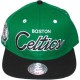 Casquette Snapback Mitchell & Ness - NBA 2 Tone Script - Boston Celtics