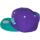 Casquette Snapback Mitchell & Ness - NBA 2 Tone Script - Charlotte Hornets