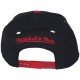 Casquette Snapback Mitchell & Ness - NBA 2 Tone Script - Chicago Bulls