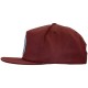 Casquette Snapback Obey - Zig Snapback - Maroon