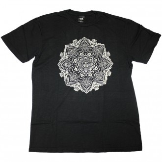 T-Shirt Obey - Mandala - Black