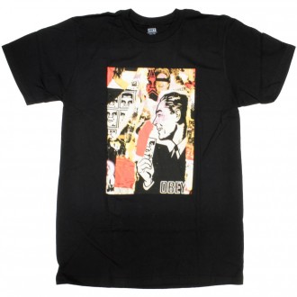 T-Shirt Obey - Post No Bills - Black