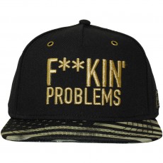 Casquette Snapback Cayler And Sons - Golden Problems Cap - Black / Gold