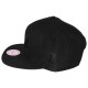 Casquette Snapback Mitchell & Ness - NBA Black On Black - Chicago Bulls