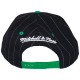 Casquette Snapback Mitchell & Ness - NBA Pinstripe - Boston Celtics