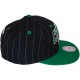 Casquette Snapback Mitchell & Ness - NBA Pinstripe - Boston Celtics