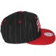 Casquette Snapback Mitchell & Ness - NBA Pinstripe - Chicago Bulls