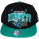 Casquette Snapback Mitchell & Ness - NBA Pinstripe - Charlotte Hornets