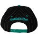 Casquette Snapback Mitchell & Ness - NBA Pinstripe - Charlotte Hornets