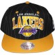 Casquette Snapback Mitchell & Ness - NBA Pinstripe - Los Angeles Lakers