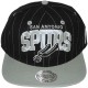 Casquette Snapback Mitchell & Ness - NBA Pinstripe - San Antonio Spurs