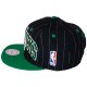 Casquette Snapback Mitchell & Ness - NBA Pinstripe - Dallas Mavericks