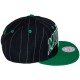 Casquette Snapback Mitchell & Ness - NBA Pinstripe - Dallas Mavericks