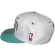 Casquette Snapback Mitchell & Ness - NBA White - Charlotte Hornets