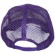 Casquette Trucker Masterdis - Purple Baseball Cap